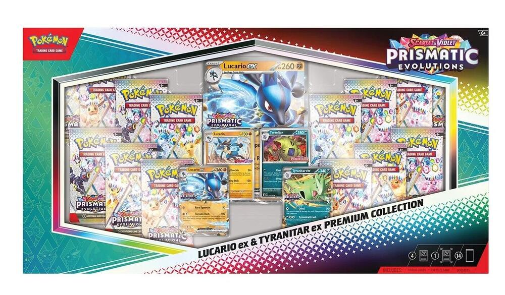 Pokémon Lucario ex & Tyranitar ex Premium Collection