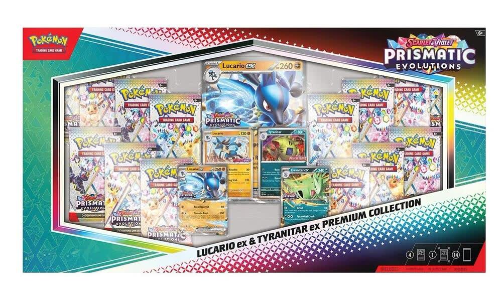 Pokémon Lucario ex & Tyranitar ex Premium Collection