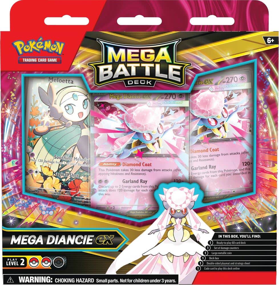 Pokémon Mega Diancie ex Mega Battle Deck