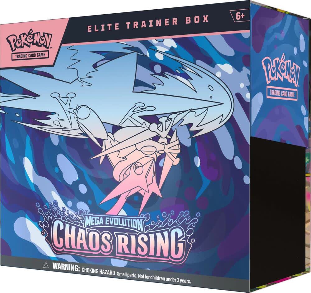 Pokémon Mega Evolution Chaos Rising Elite Trainer Box