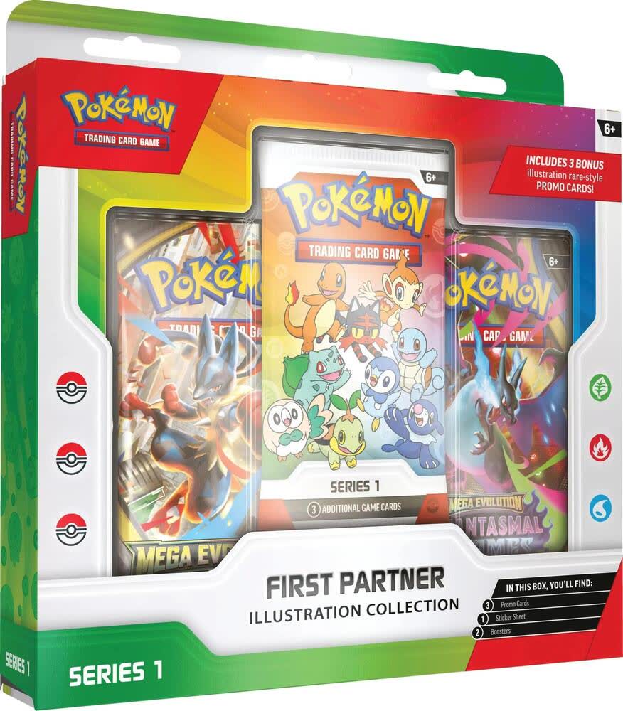 Pokémon First Partner Illustration Collection Series 1