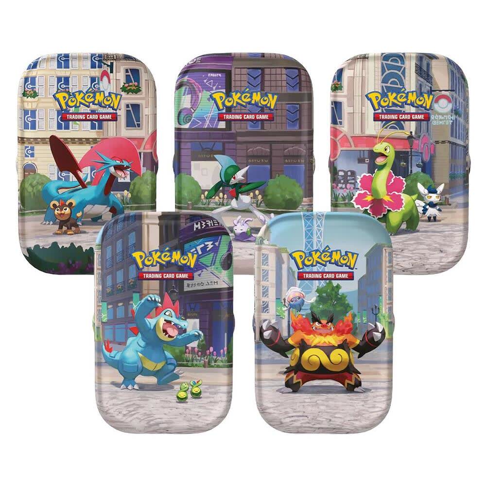 Pokémon Lumiose City mini tins