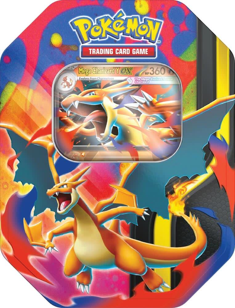 Mega Charizard Tin with Mega Charizard Y promo